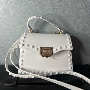 Great condition!! White purse